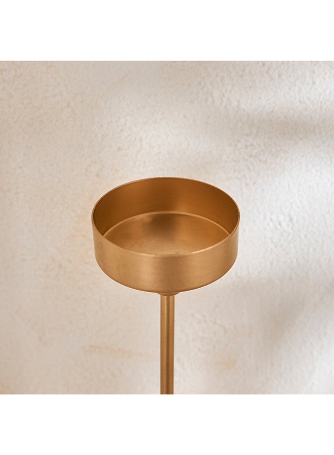 Home Box Gold Decorative Pillar Candle Holder for Home - Image 3